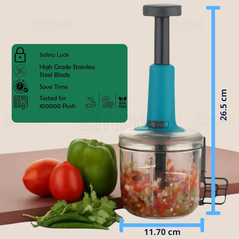Thunder Chopper Plastic Quick Cutter Machine for Kitchen