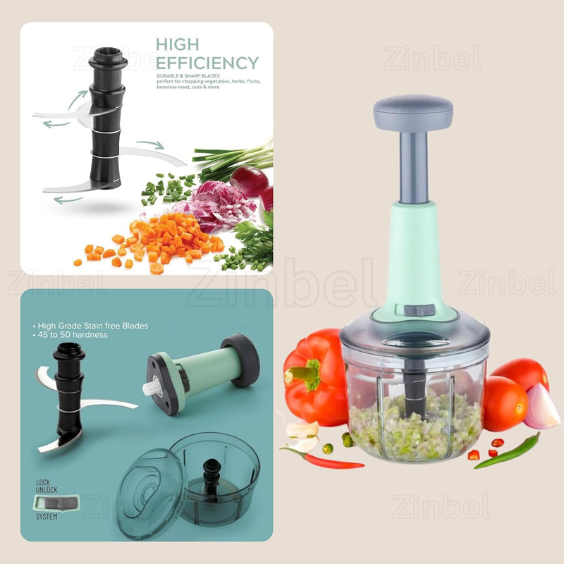 Thunder Chopper Plastic Quick Cutter Machine for Kitchen