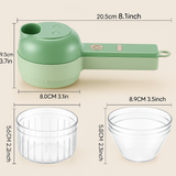 4 in 1 Portable Electric Vegetable Cutter Set