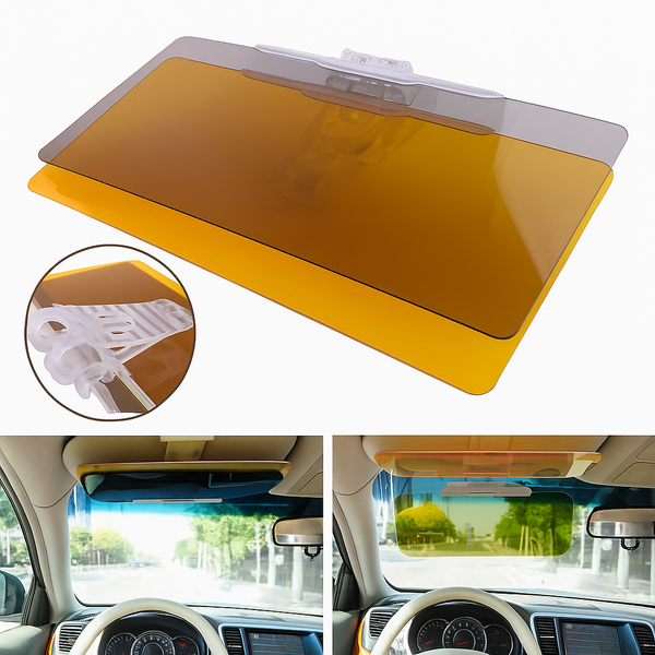 Goggle - Anti-Glare Dazzling Goggle Day & Night Vision Driving Mirror Sun Visors