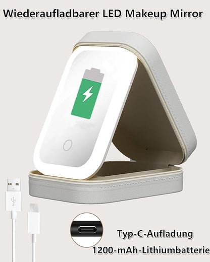 Storepheus GlowCase™ LED Makeup Organizer