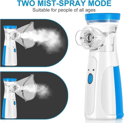 Portable Ultrasonic Rechargeable Mesh Nebulizer Machine