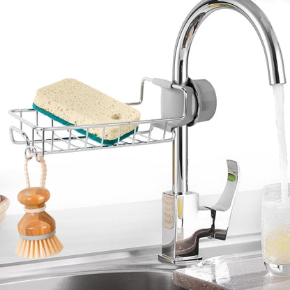 Storepheus SinkMate™ Over-Faucet Sponge Holder